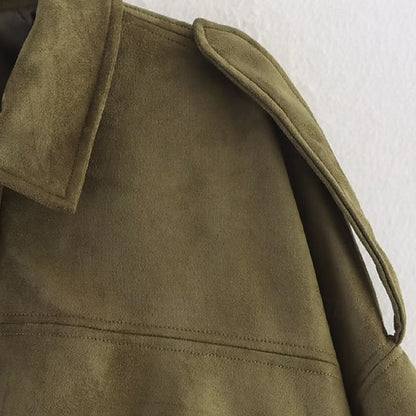 Warm Zipper Jacket Casual Comfortable Pocket Women's