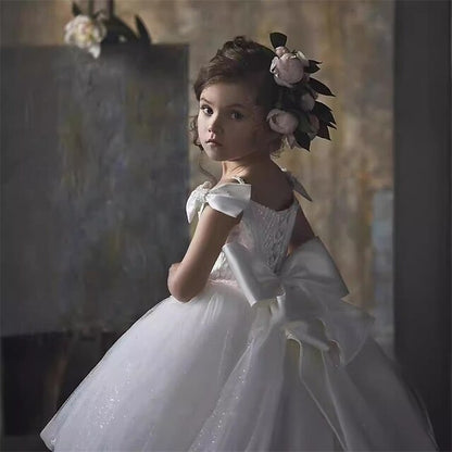 Princess Kid's Flower Girls' Dress Girl