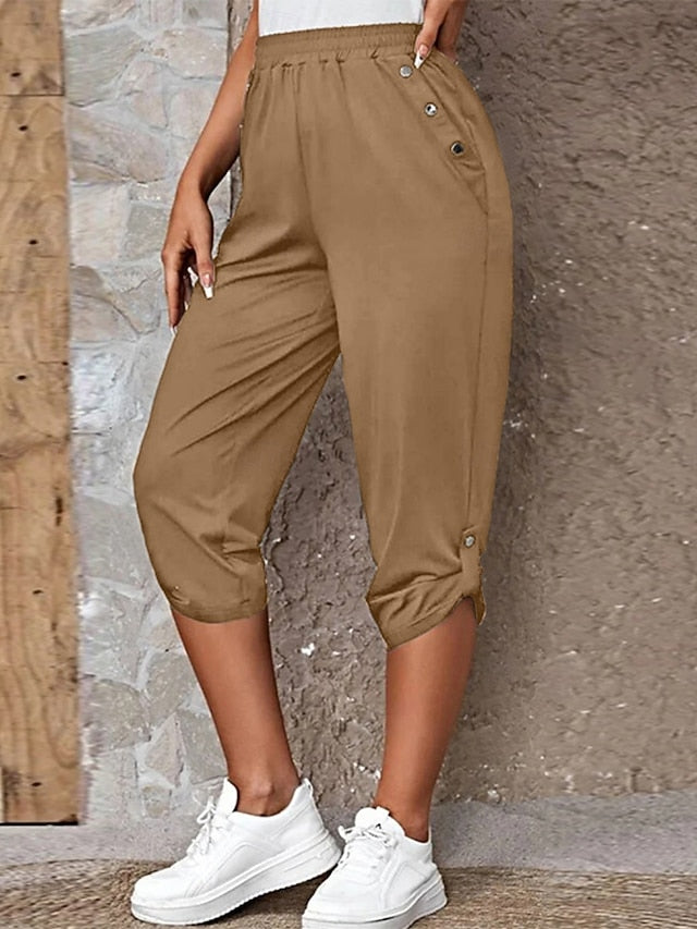 Women's Capri Pants Tapered pants Summer Pants Casual Pants