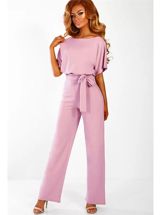 Jumpsuits Elegant Dress Wedding Guest Engagement Floor Length