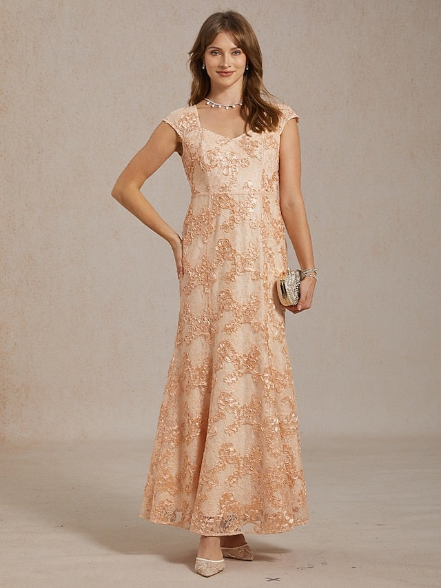 Women's Maxi Dress Sheath Dress Trumpet Mermaid Dress Lace