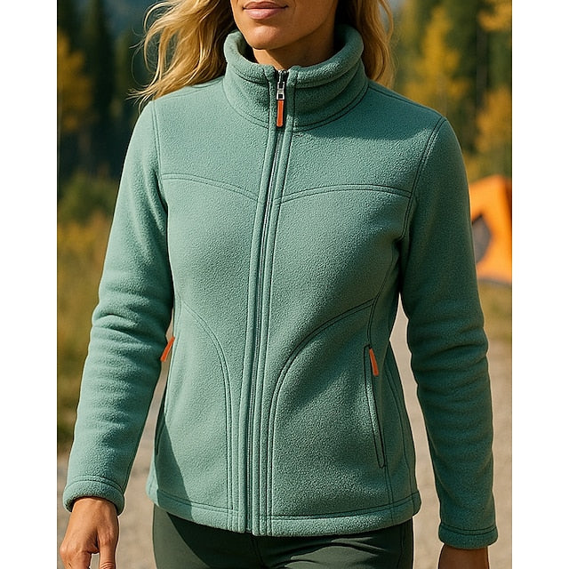 Women's Outdoor Jacket Hiking Jacket Fleece Jacket Winter