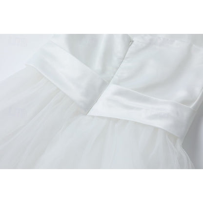 Sleeveless Kids Girl Girls' Dress Flower Wedding