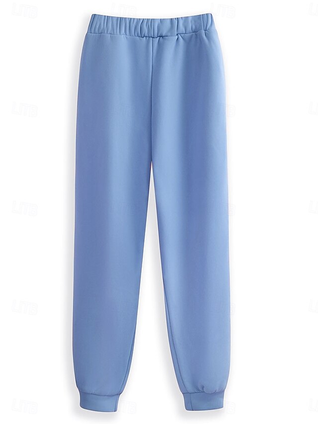 Women's Pajamas Set Fleece Lined 2 Pieces Sweatshirt