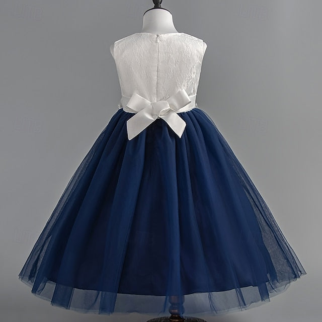 Dress Floral Special Sleeveless Wedding Party Girls' Kids