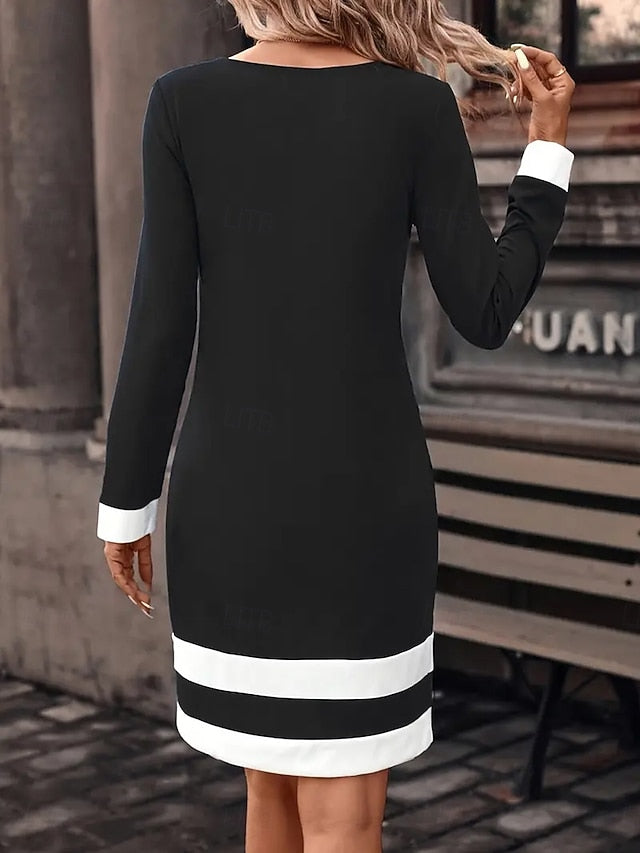 Women's Mini Dress T Shirt Dress Tee Dress Shift Dress