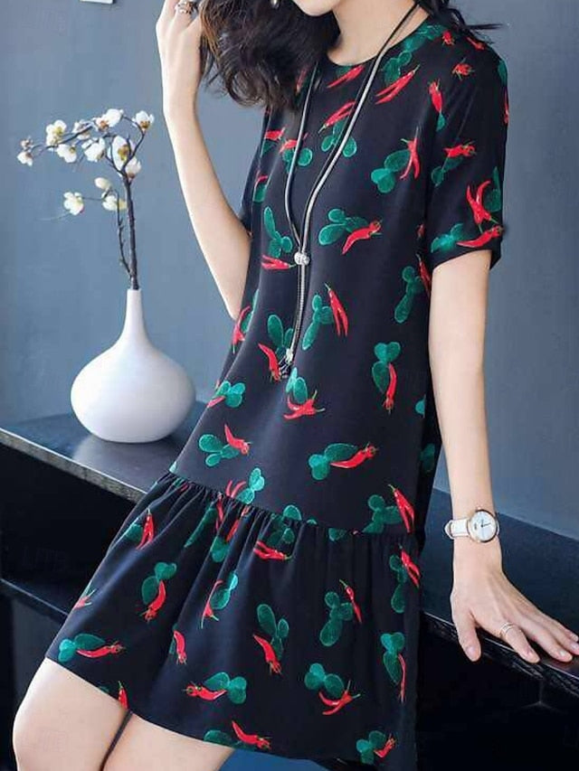 Women's Mini Dress Summer Dress Casual Daily Regular Fit