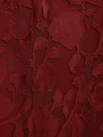 Gown Burgundy the Evening Elegant of Mother A-Line Blue Bride