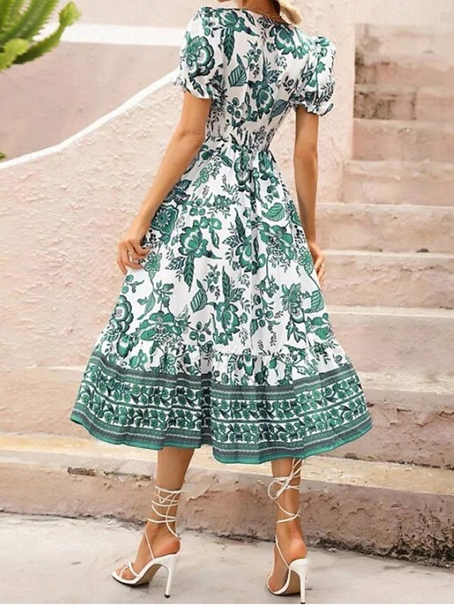Women's Midi Dress Casual Dress Swing Dress A Line Dress