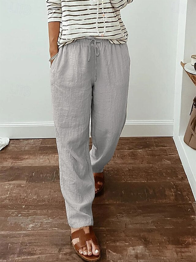Women's Sweatpants Chinos Fashion Streetwear Full Length
