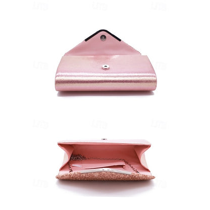 Evening Women's Crossbody Clutch for Bags Leather Bag PU