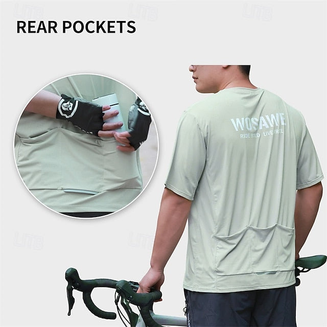Men's Women's Cycling Jersey Letter & Number Short