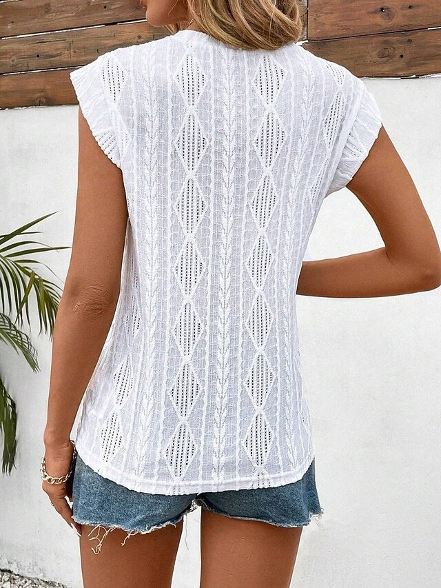 Women's Camisole Tank Top Plain Basic Modern Sleeveless