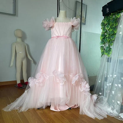 Girl Girls' First Flower Party Communion Dress