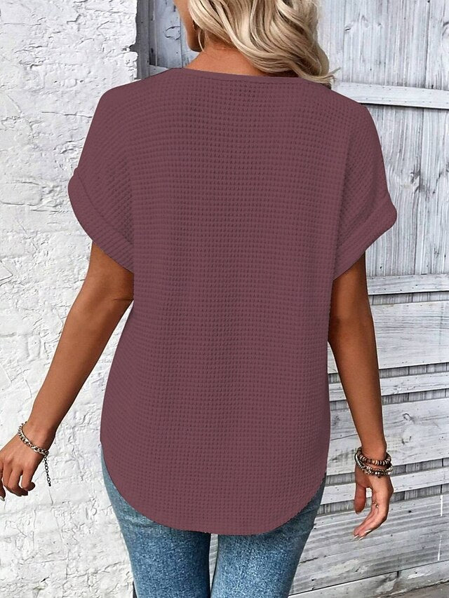 Women's Shirt Blouse Lace Tops Lace Plain Stylish Classic