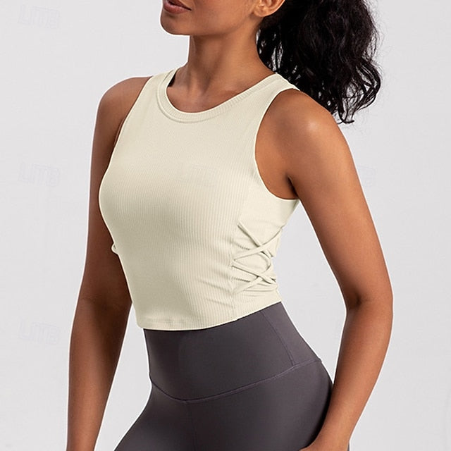 Women's Workout Tops Lightwear Breathable Wrinkles