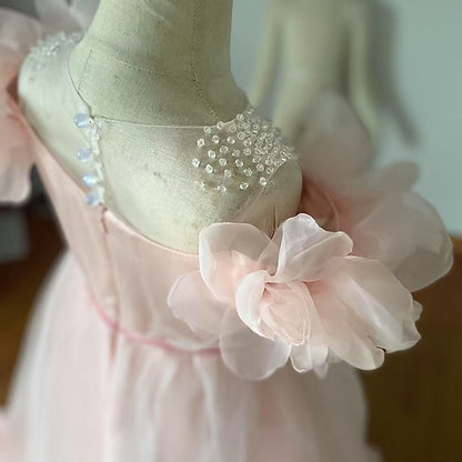 Girl Girls' First Flower Party Communion Dress