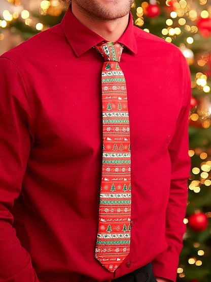 Ties Christmas Neckwear and Fun Festive Holiday Men's –