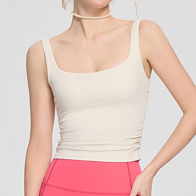 Women's Yoga Bra Sports Tank Top Medium Support Breathable