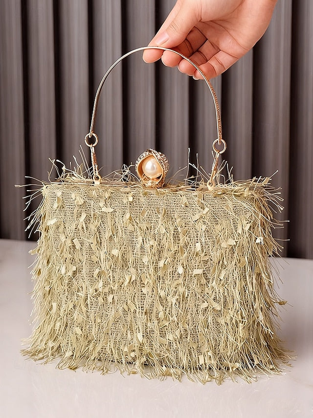 Green Handbag Elegant Women's – Party Red Christmas