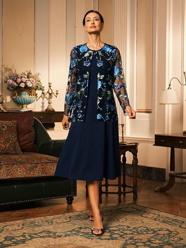 Women's Cardigan Lace Embroidered Elegant Floral Formal