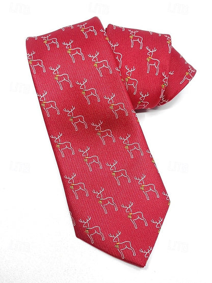 Necktie Santa Men's Christmas with