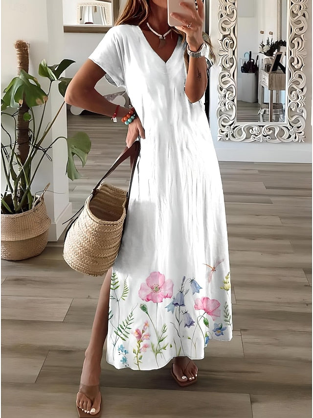 Women's Maxi Dress Sundress A Line Dress Vacation Casual