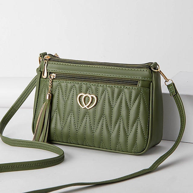 Shoulder Crossbody PU Bag Leather Hobo Women's