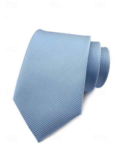 satin Men's tie striped