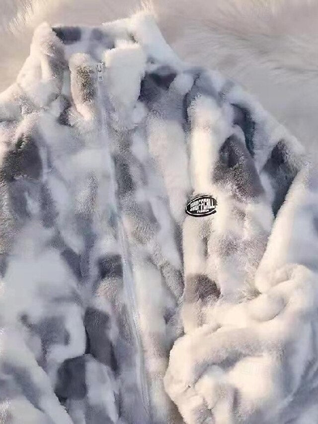 Fleece Teddy Coat Warm Faux Jacket Fur Women's