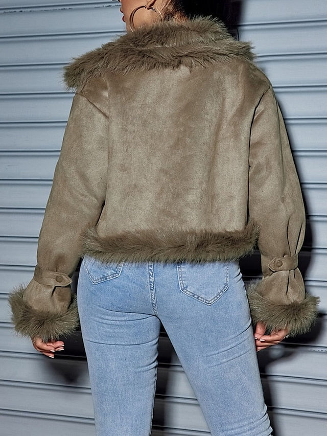 Coat Winter Street Women's Outdoor Wear Daily Fall