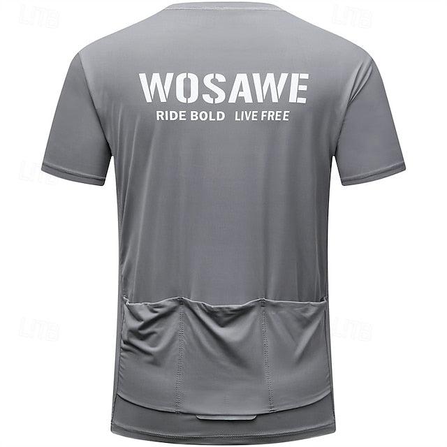 Men's Women's Cycling Jersey Letter & Number Short