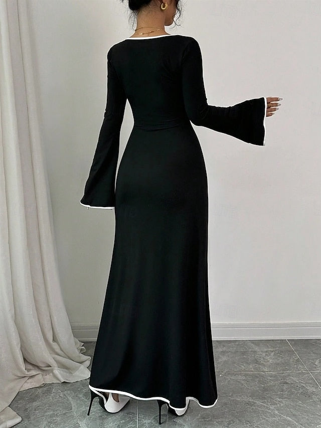 Women's Maxi Dress Sheath Dress Casual Daily Regular Fit