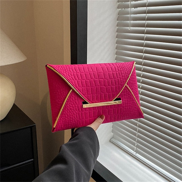 Bags Women's Leather Clutch PU for Bridal Evening