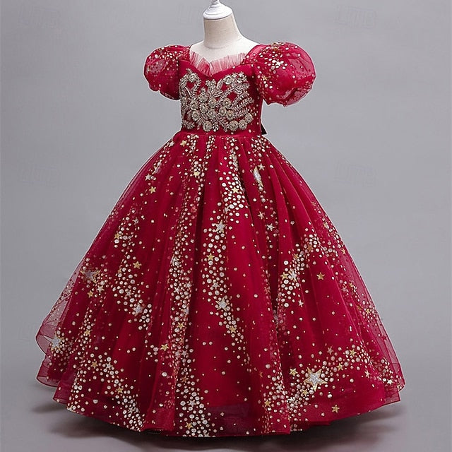 Flower Princess Dress Kid's Girls' Girl