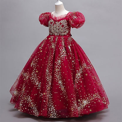 Flower Princess Dress Kid's Girls' Girl