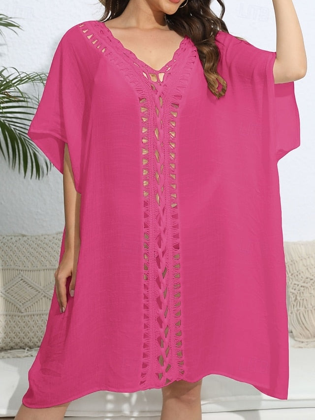 Women's Swimwear Cover Up Swim Dress Rash Guard Swimsuit