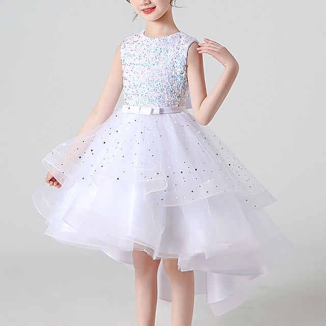 Dress Girls' Princess Flower Party Girl