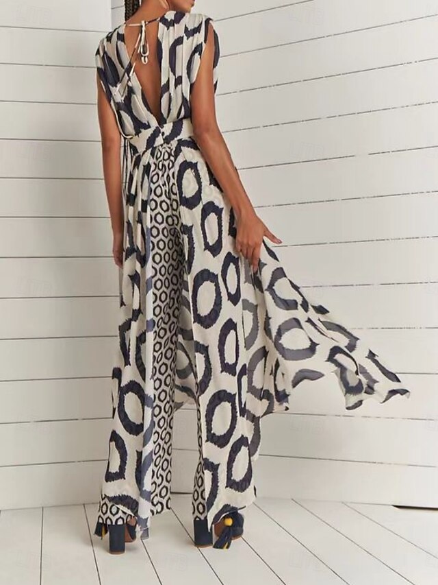 Women's Dress Set Casual Dress Skirt Set Casual Geometric