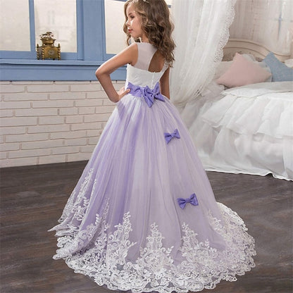 Girl Girls' Formal Lace Flower Dress
