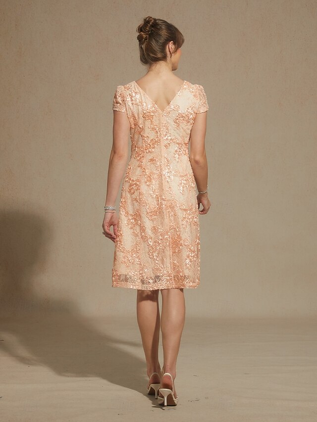 Women's Mini Dress A Line Dress Elegant Daily Wedding Guest