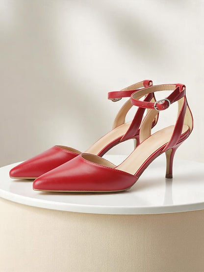 Ankle Glitter Heels Gold Strap Women's