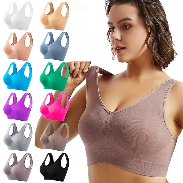 Top Up Push Women's Bra Pilates Yoga Sports