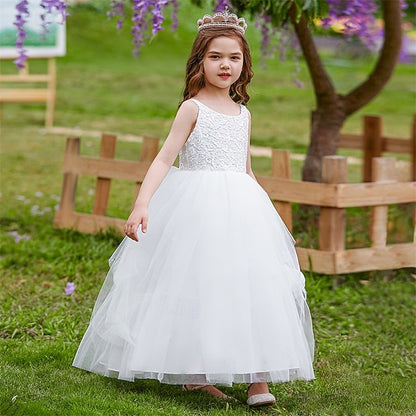 Princess Girls' Flower Kid's Dress Girl