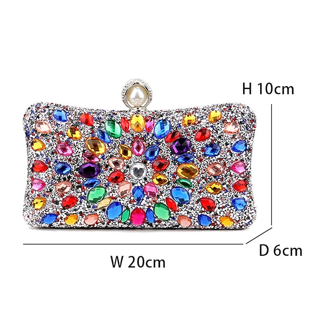 Evening Polyester Wristlet Clutch Bag Women's Bags