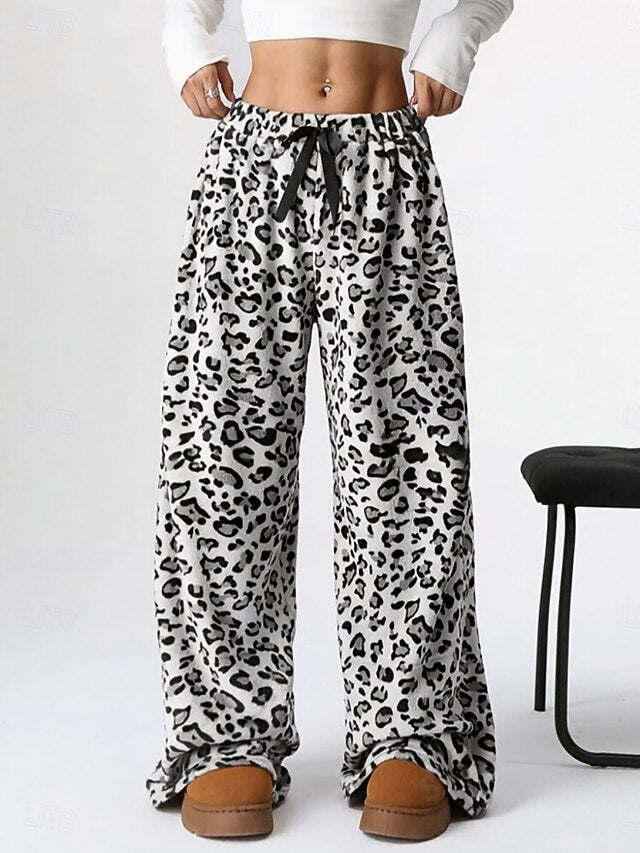 Women's Wide Leg Chinos Vacation Fashion Streetwear Full