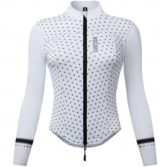 WOSAWE spring and summer women's cycling jersey long sleeve