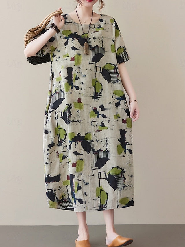 Women's Maxi Dress Summer Dress Casual Daily Regular Fit