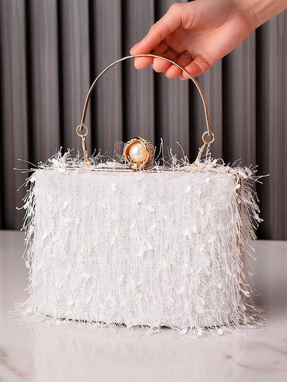 Green Handbag Elegant Women's – Party Red Christmas