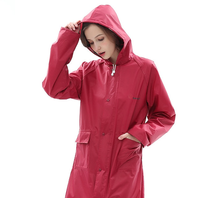 Women's Men's Rain Poncho Waterproof Rain Jacket